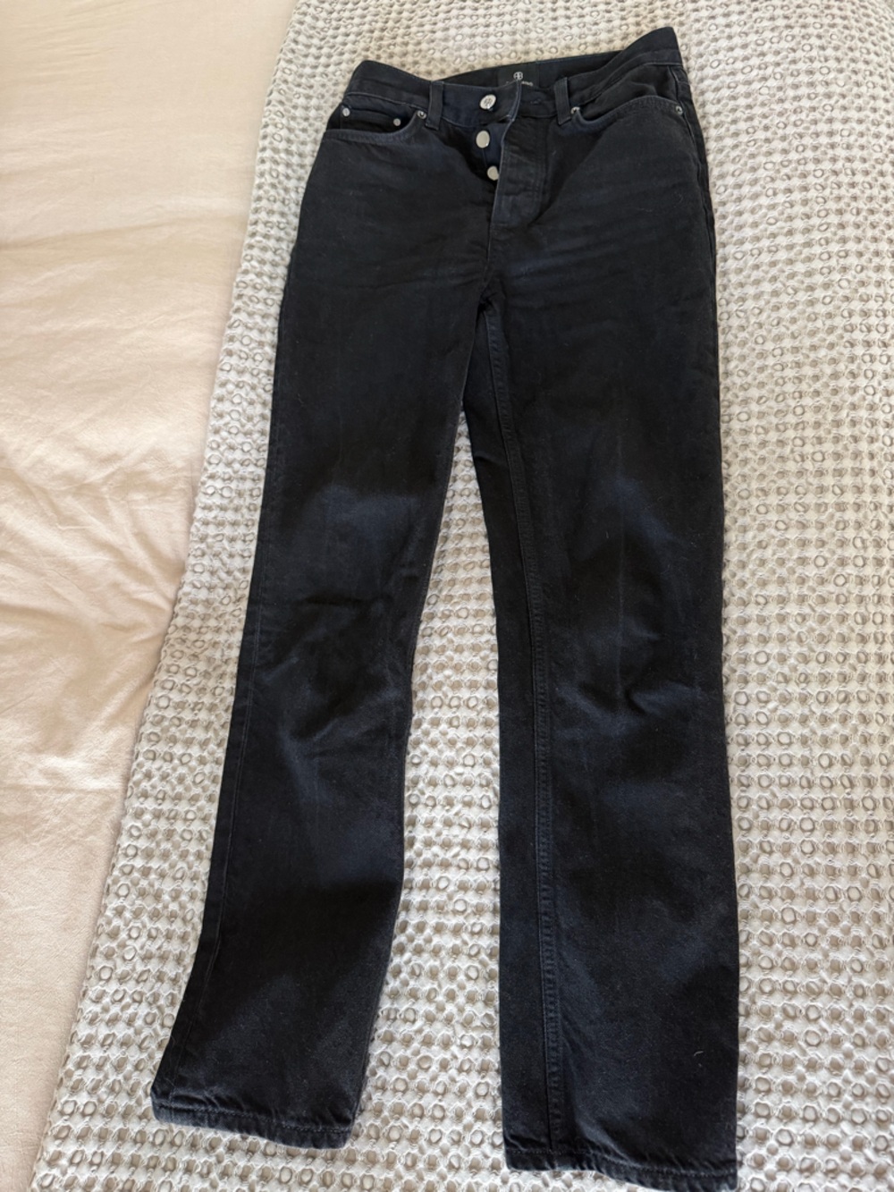 Anine Bing Black Skinny Jeans